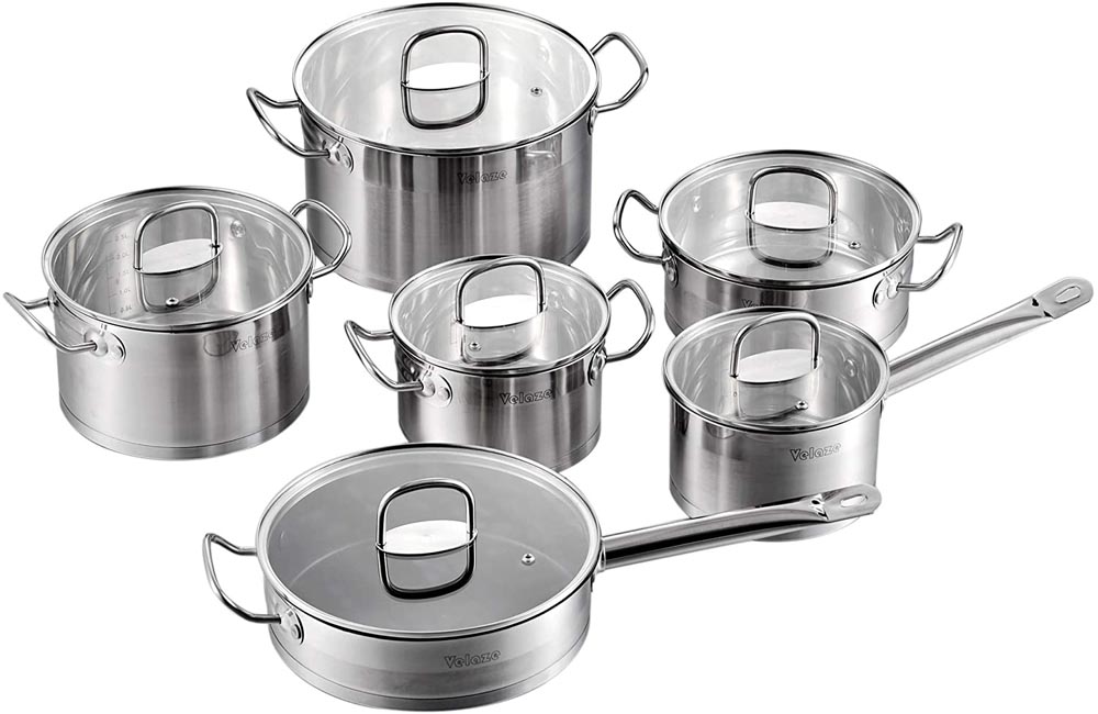 Batería de cocina Velaze VLZ-GA-12-NEW